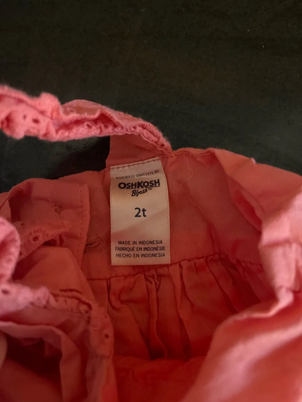 Osh kosh Pink Ruffled Sundress